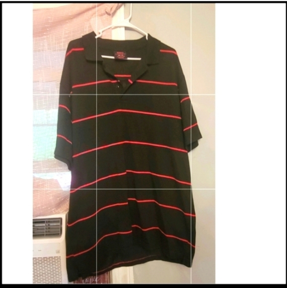 💋5/20 men's 3x striped collard shirt - Picture 1 of 3